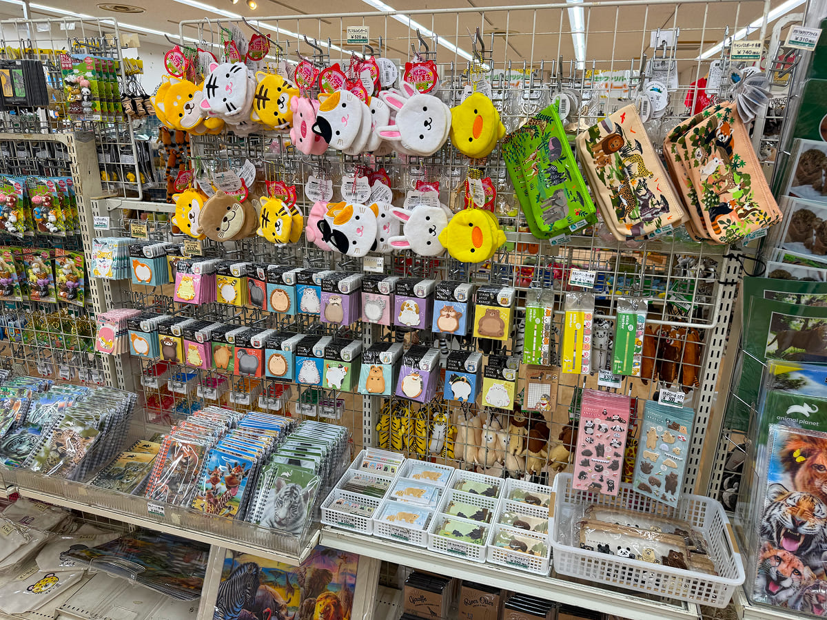 富士サファリパーク サファリショップのアニマル文房具