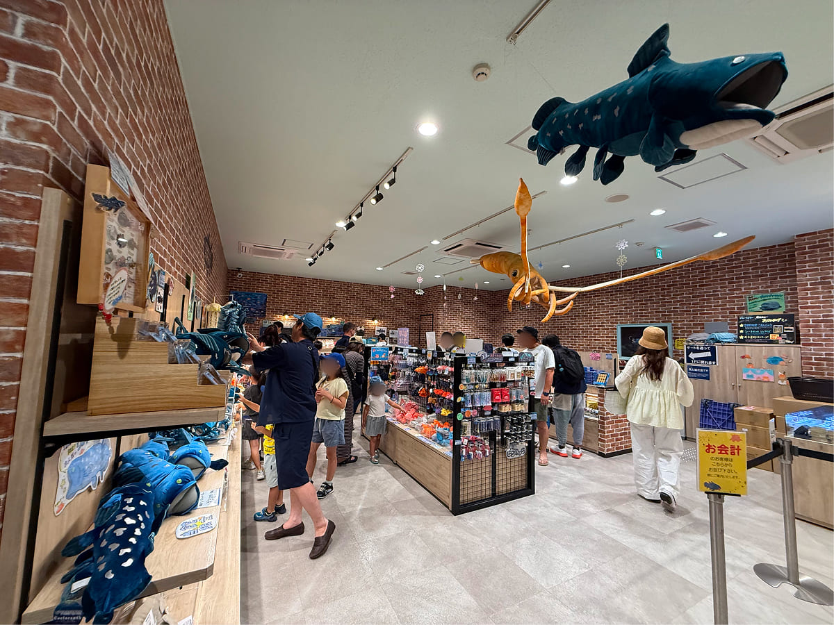沼津港深海水族館 ミュージアムショップ「ブルージェリー」