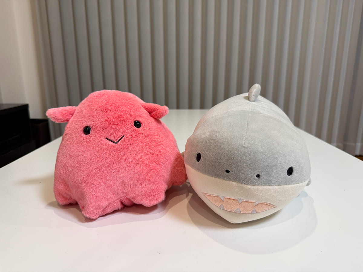 沼津港深海水族館 我が家が買ったメンダコのぬいぐるみ
