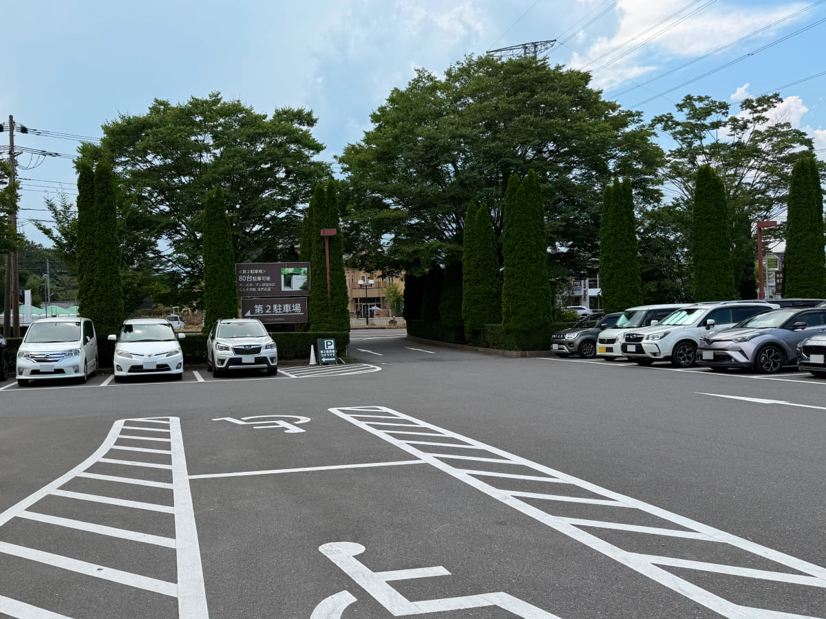 チーズガーデン那須本店 駐車場