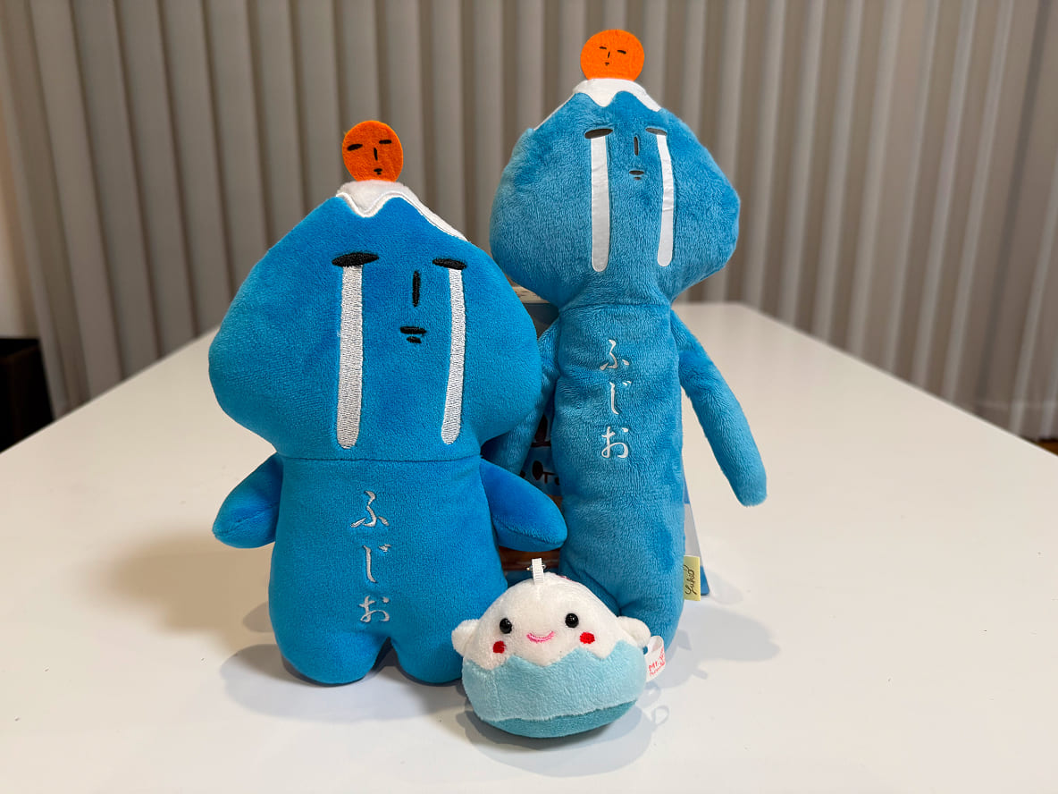森の駅 旭日丘 FUJIYAMA BAZAARで我が家が買ったぬいぐるみ