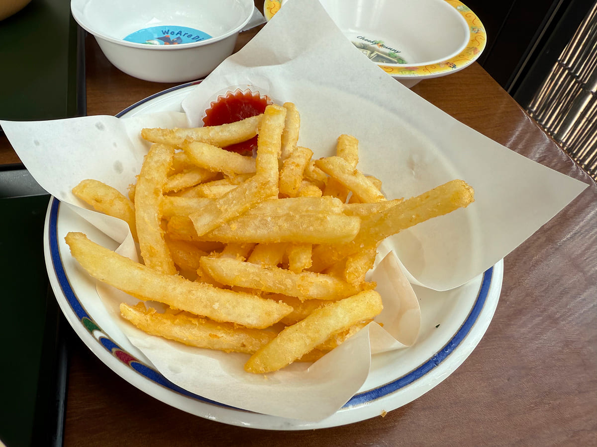 茨城県自然博物館 レストラン ル・サンクの子ども皿