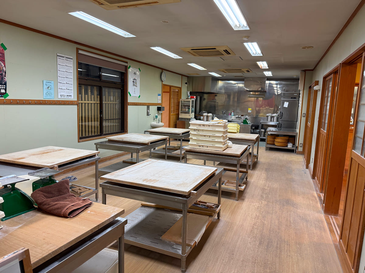 たくみの郷 そば打ち体験場
