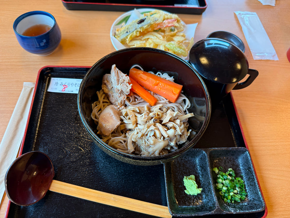 たくみの郷 みくりやそばの冷