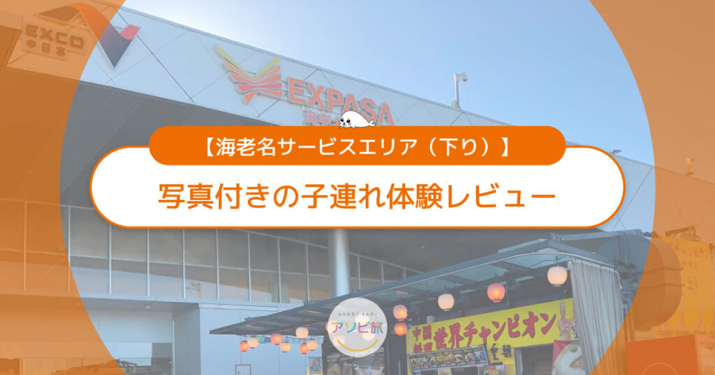 海老名サービスエリア下り徹底レビュー！一般道からのアクセス＆子連れ必見情報