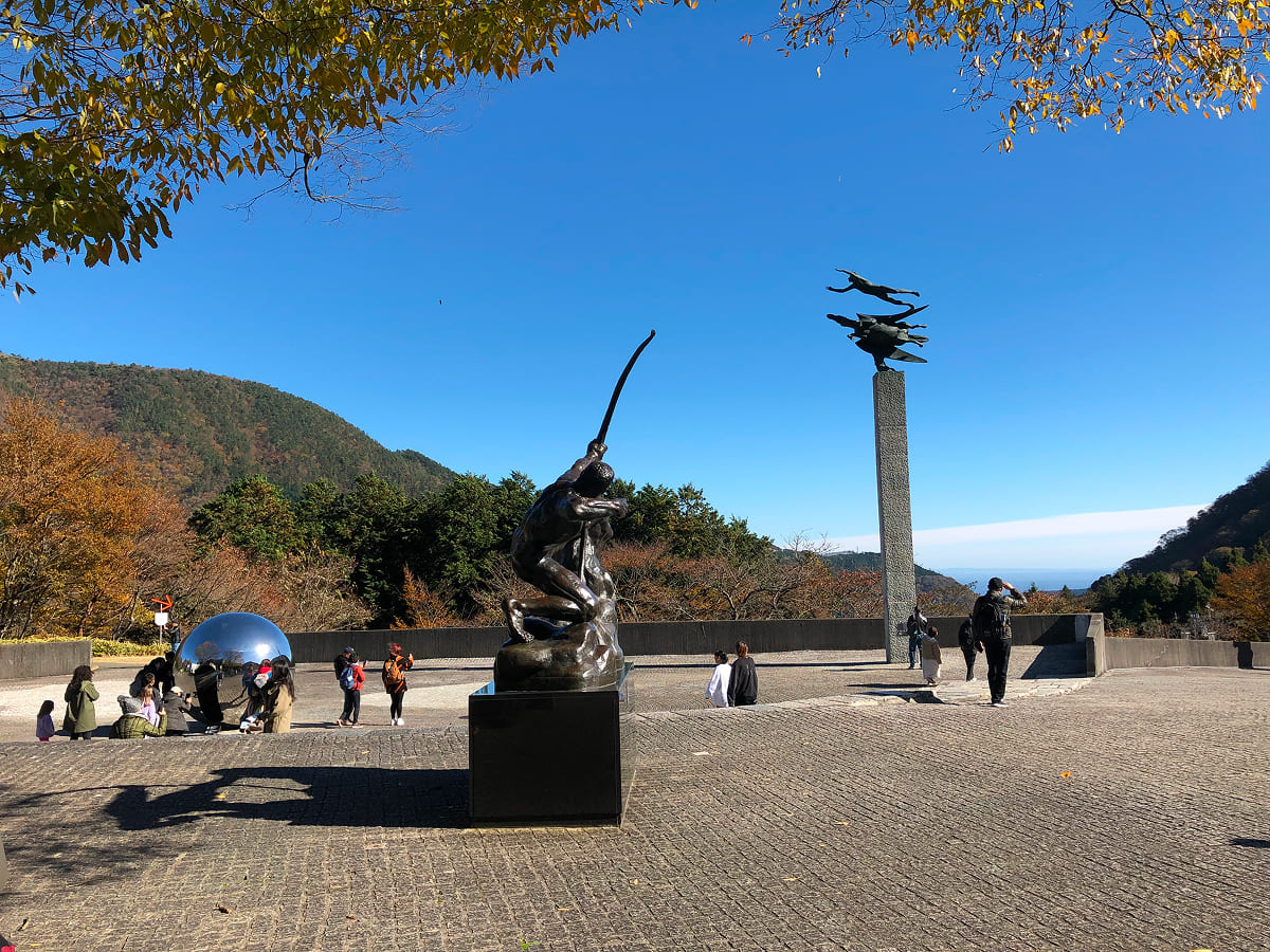 彫刻の森美術館 円形広場の周辺