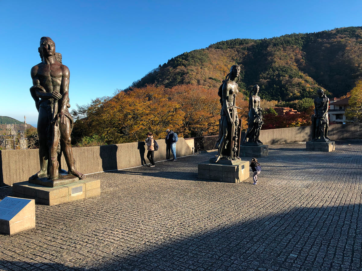 彫刻の森美術館 力・勝利・自由・雄弁の像