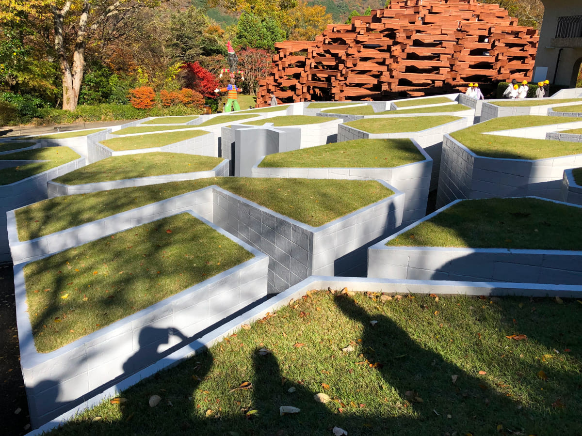 彫刻の森美術館 迷路 星の庭